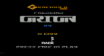 Orion (GraftGold) Title Screen